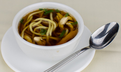Chicken Noodle (or Rice) Soup
