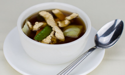 Chicken with Garden Vegetable Soup