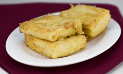 Fried Silky Tofu with Special Garlic Sauce