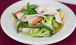 White Meat Chicken with Fresh Vegetables