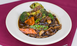 Veal with Fresh Vegetables