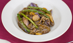 Eggplant with Garlic Sauce