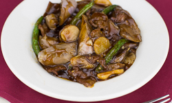 Beef with Eggplant in Garlic Sauce