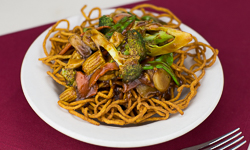 Pan Fried Noodles with Vegetables
